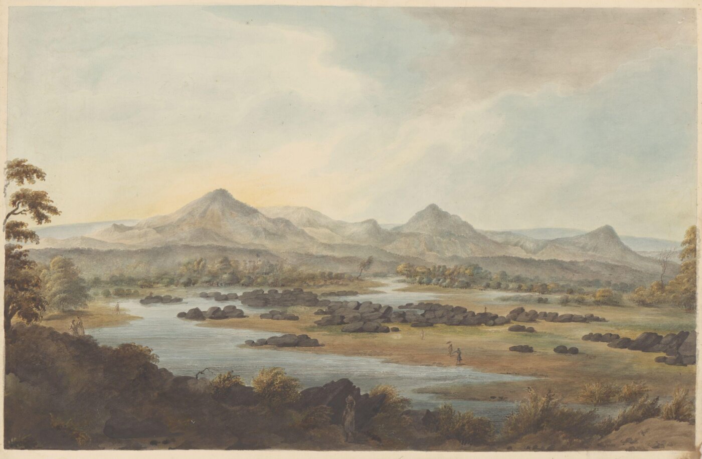 Unknown, View from the Gilberts' house