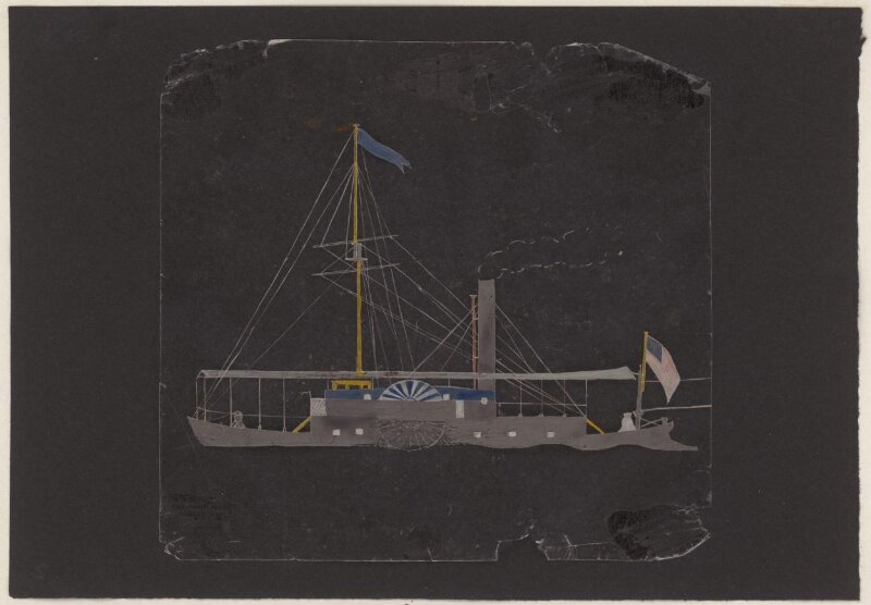One of sixty-three paintings depicting occupations, festivals and ships.