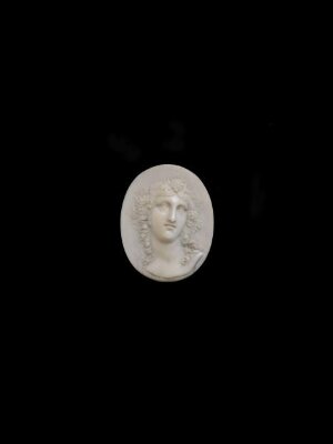 Head of Ariadne, Richard Cockle Lucas, ca. 1840 - ca. 1865
