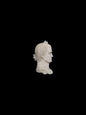 Profile of a Roman Emperor, Richard Cockle Lucas, ca. 1840 - ca. 1865
