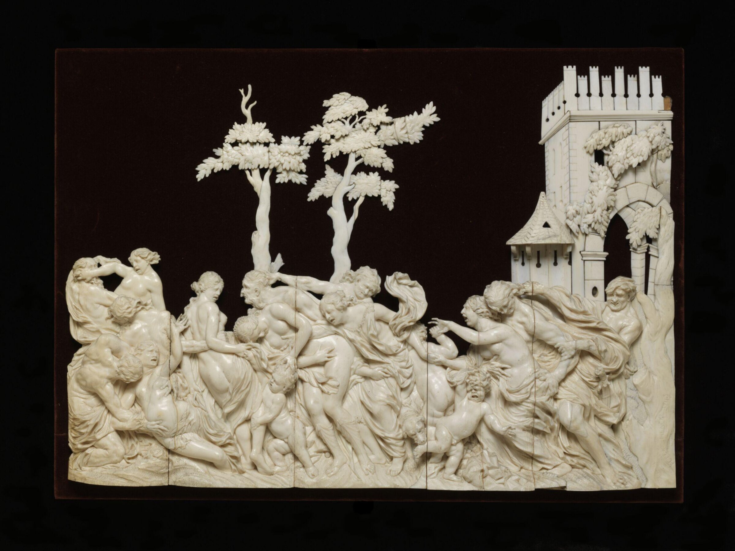 The Rape of the Sabines, Peter Hencke, 1743