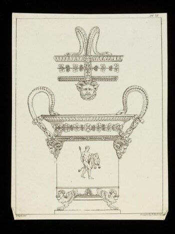 Architectural Ornaments, or, A Collection of Capitals, Friezes, Roses, Entablatures, Mouldings, &c. Drawn on Stone. From the Antique