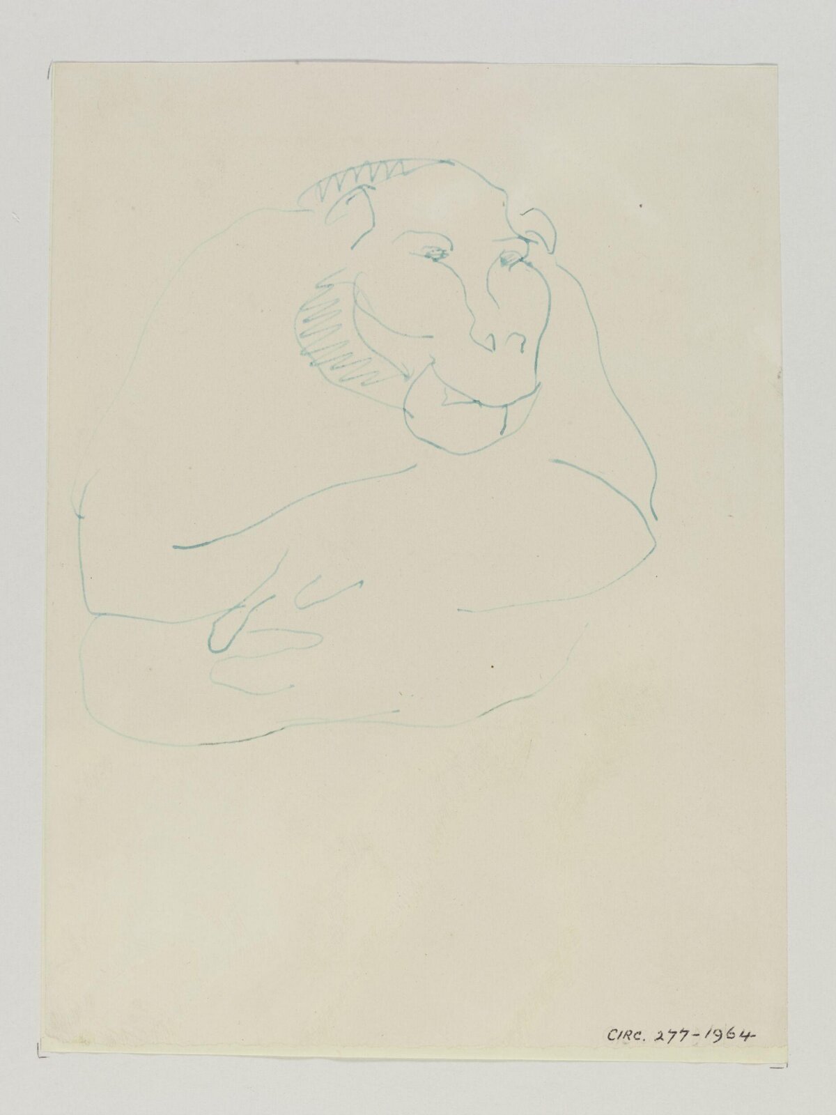 Monkey, Gaudier Brzeska, 1912-1914