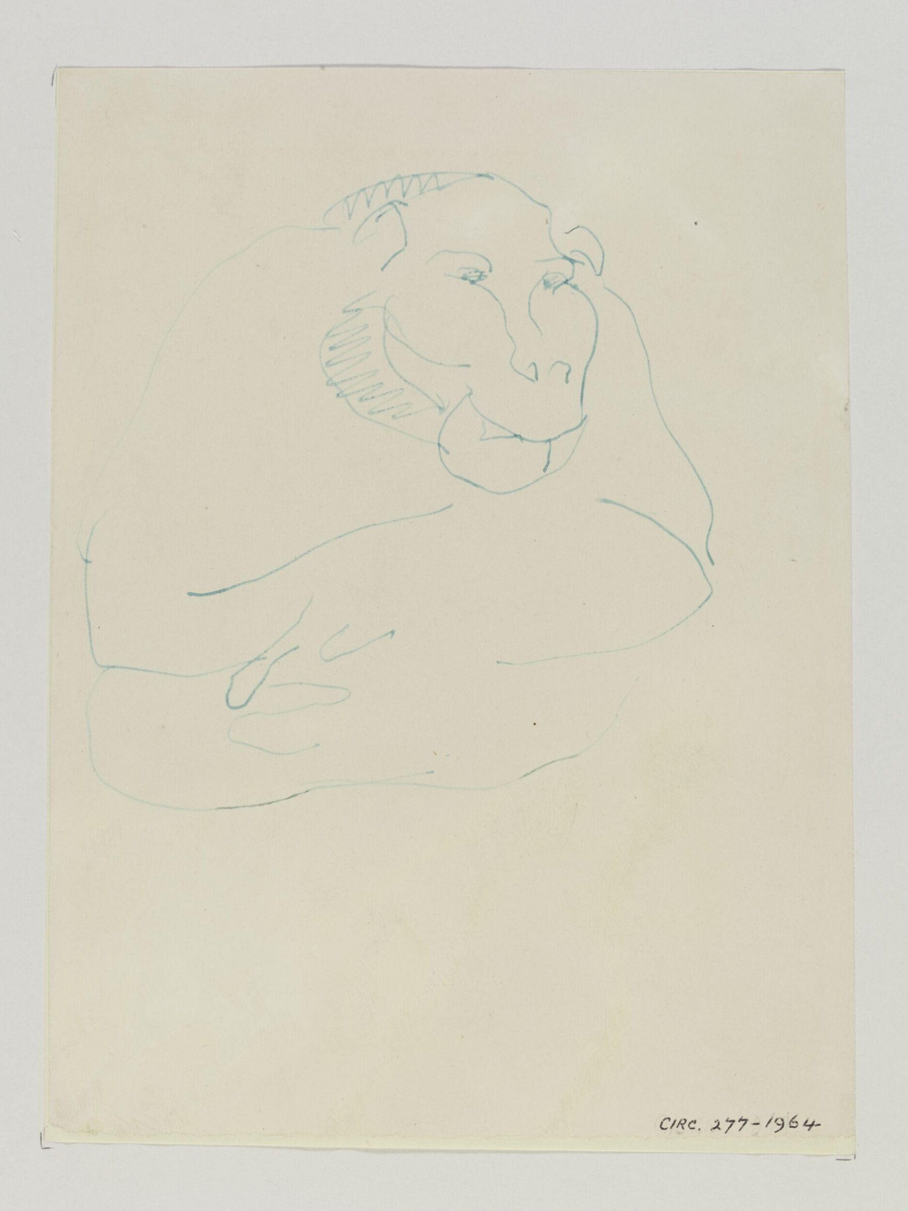 Monkey, Gaudier Brzeska, 1912-1914