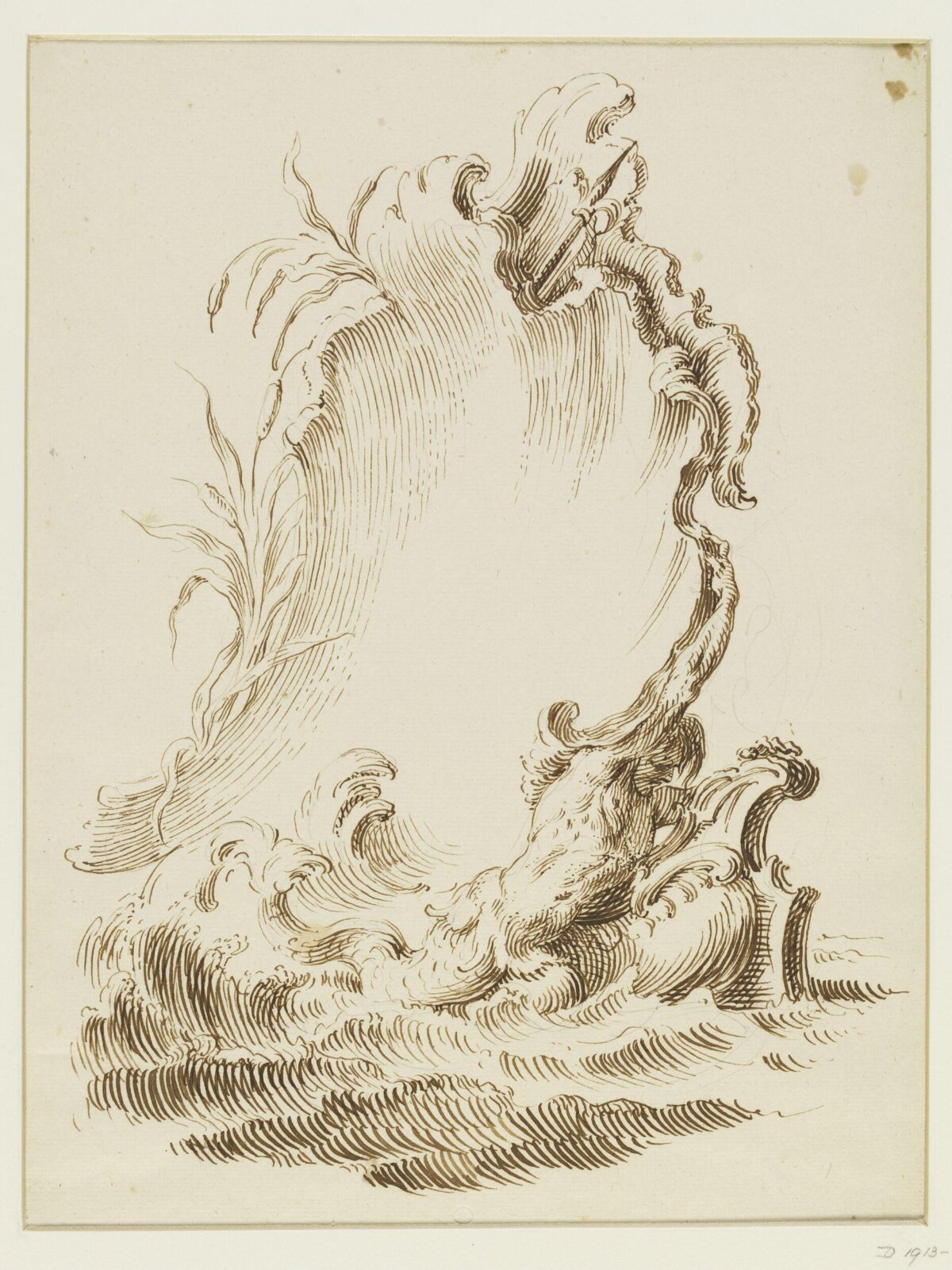 Drawing, attributed to François Boucher, 18th century