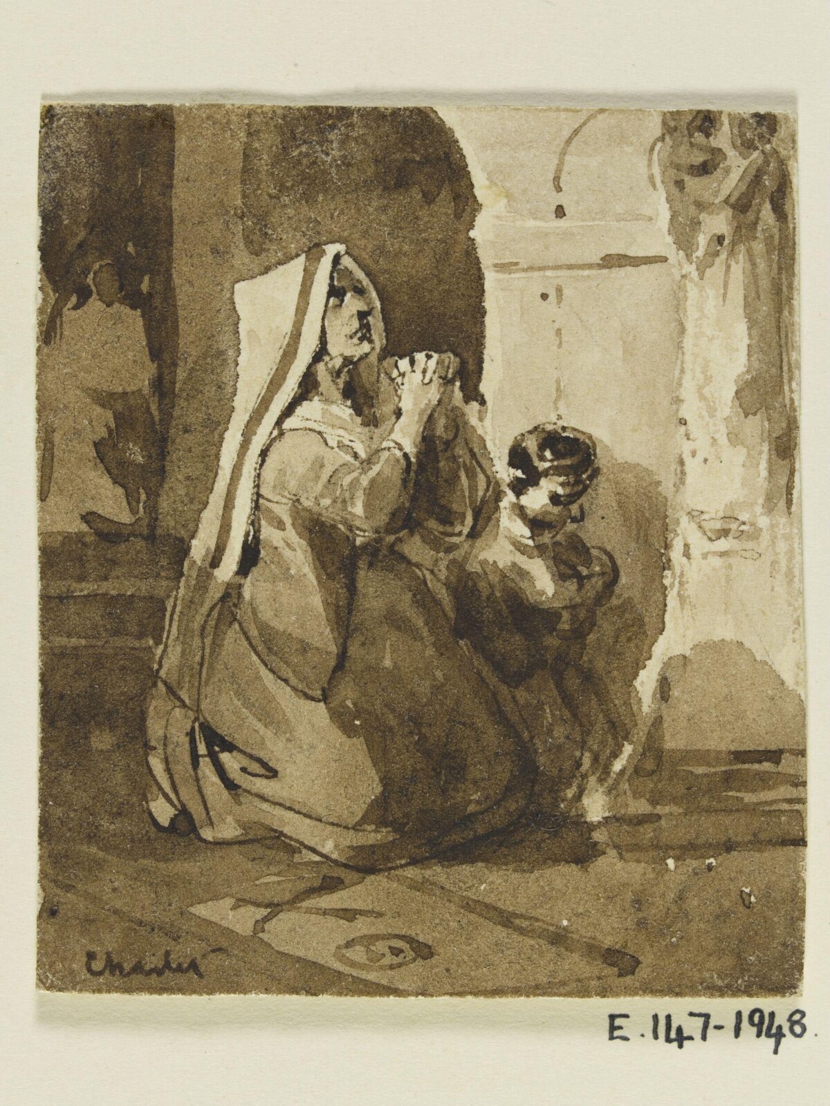 Drawing, Nicolas-Toussaint Charlet, 1792-1845