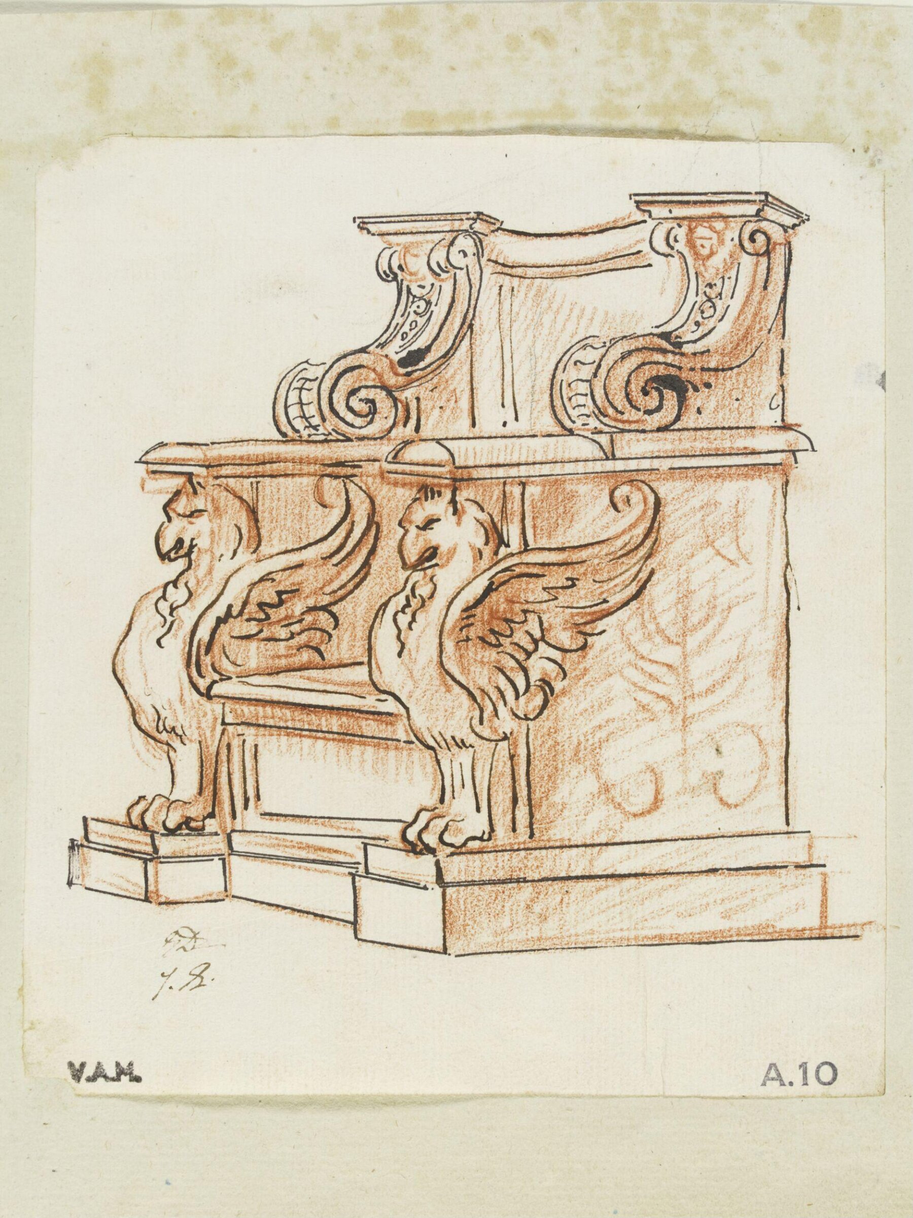 Drawing, J David