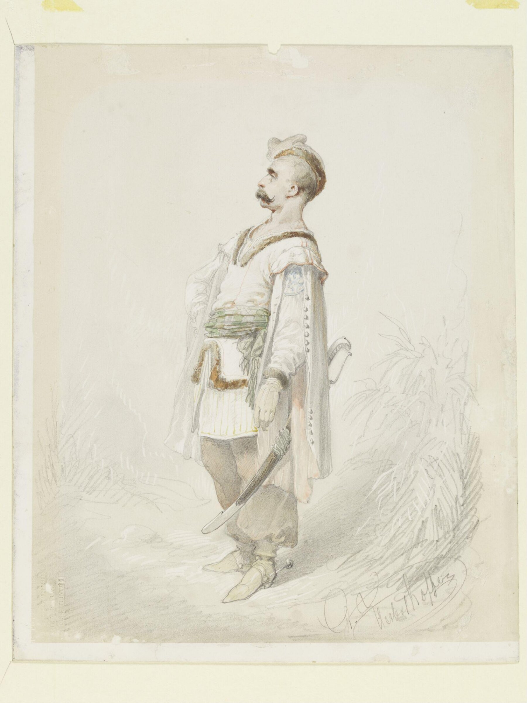 Drawing, Charles Cooper Henderson, 1803-1877