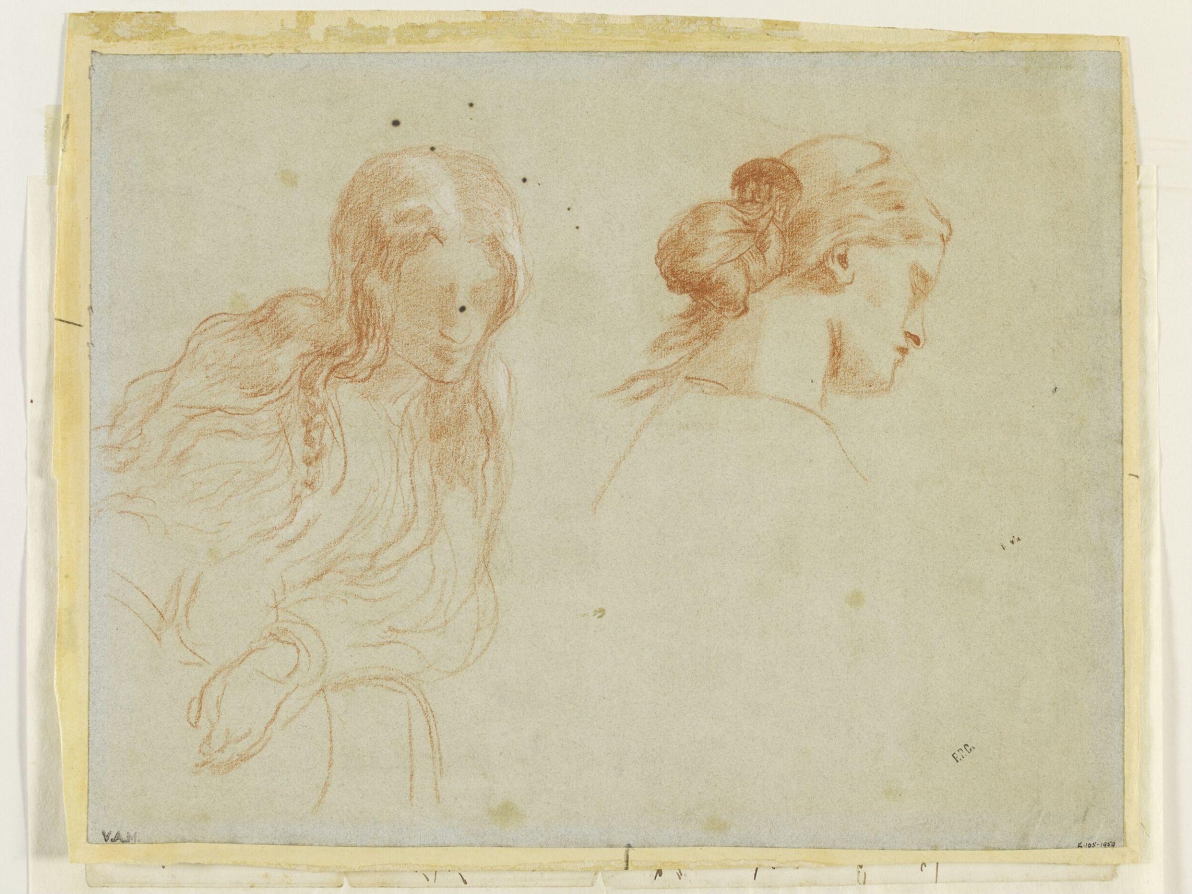 Drawing, Pierre Puvis de Chavannes, 19th century