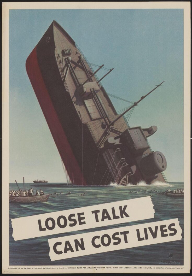 Loose talk can cost lives top image