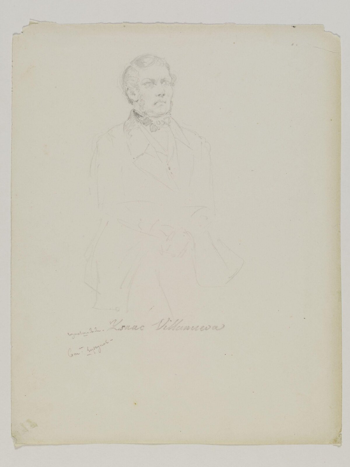 Drawing, Prosper Lafaye, ca. 1851