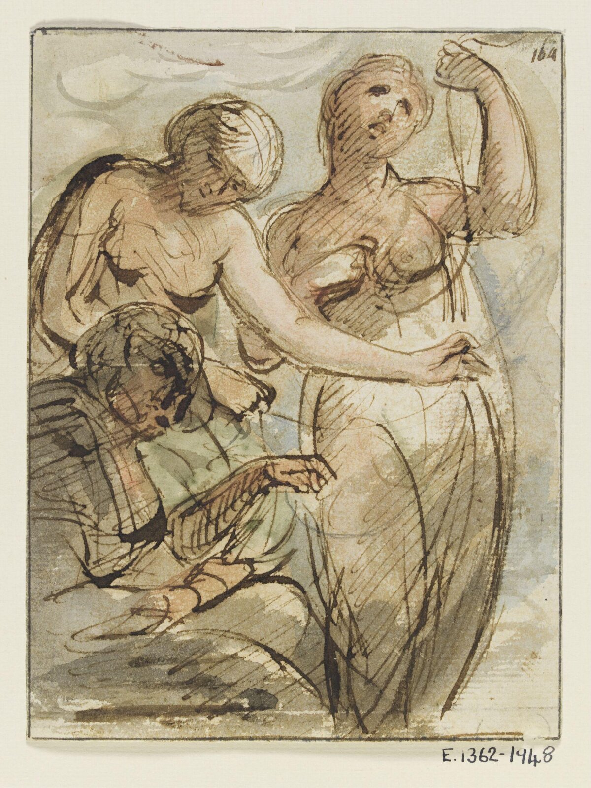 Drawing, Shelley, 1750-1808
