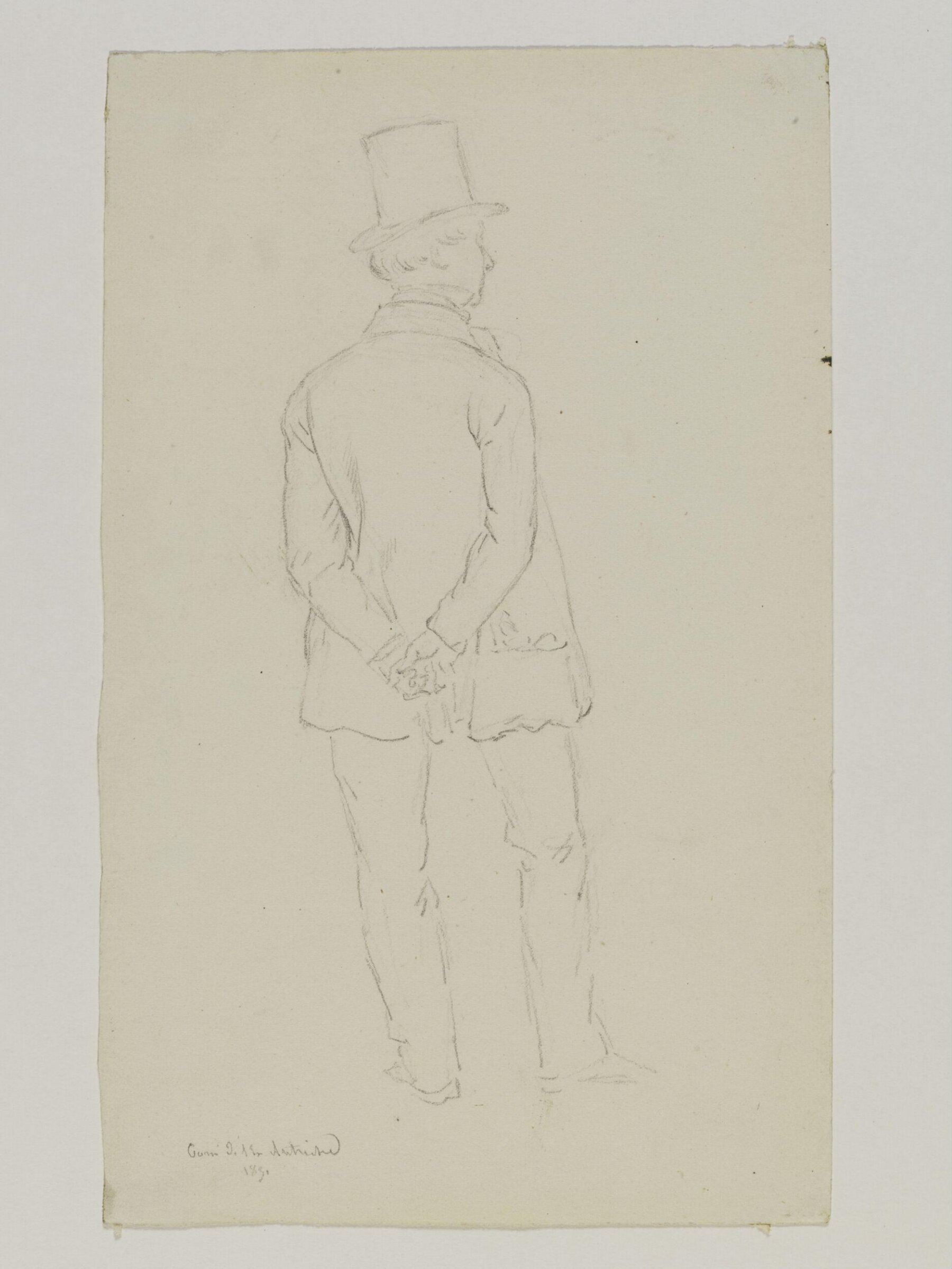 Drawing, Prosper Lafaye, 1851