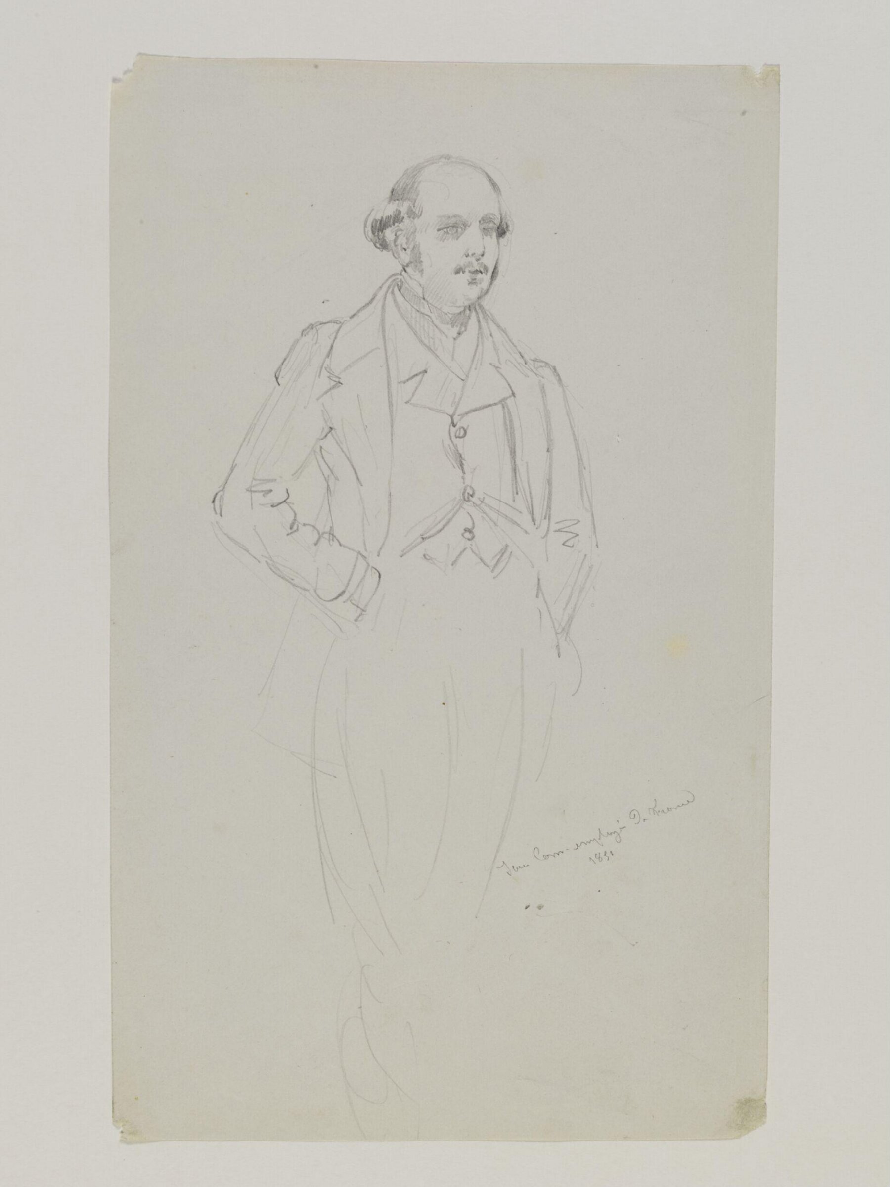 Drawing, Prosper Lafaye, 1851