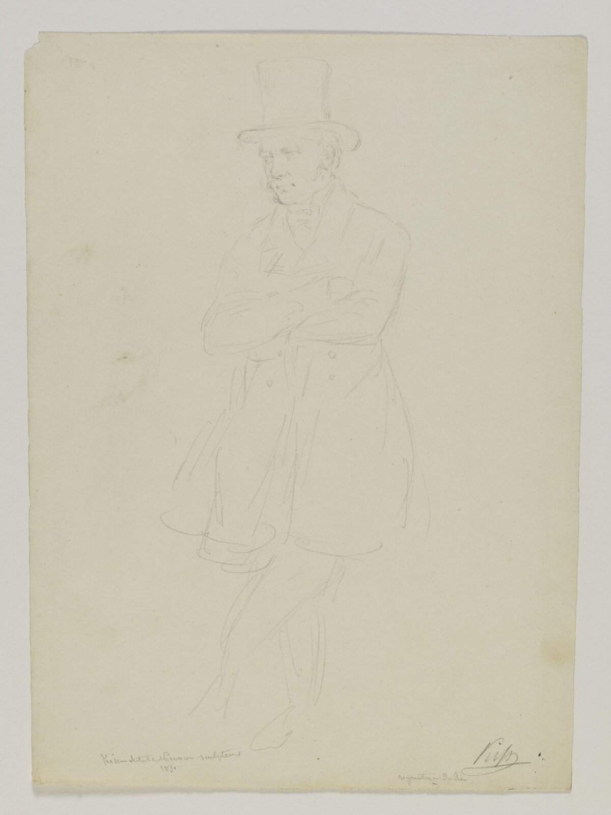 Drawing, Prosper Lafaye, 1851