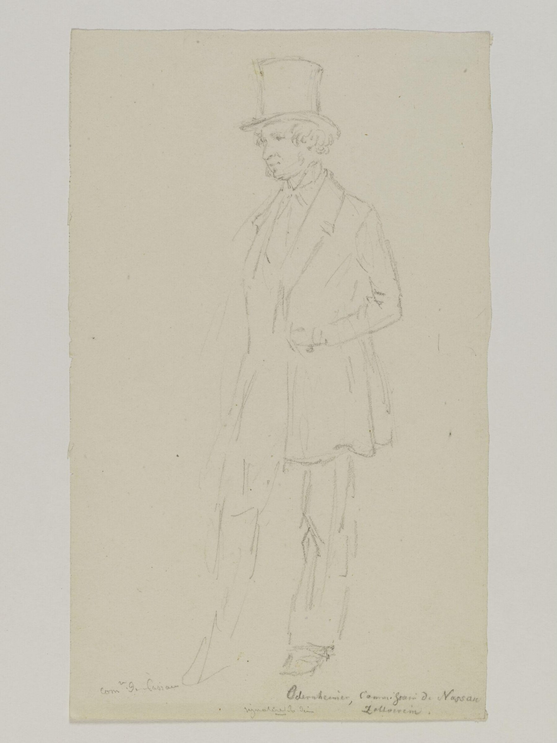 Drawing, Prosper Lafaye, 1851