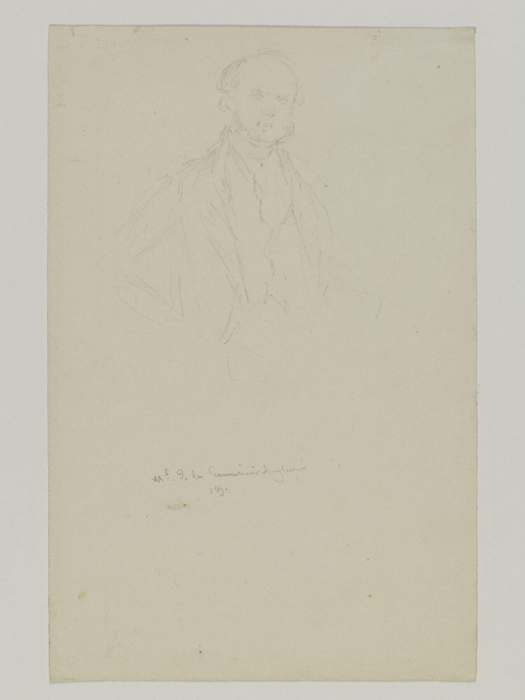 Drawing, Prosper Lafaye, 1851