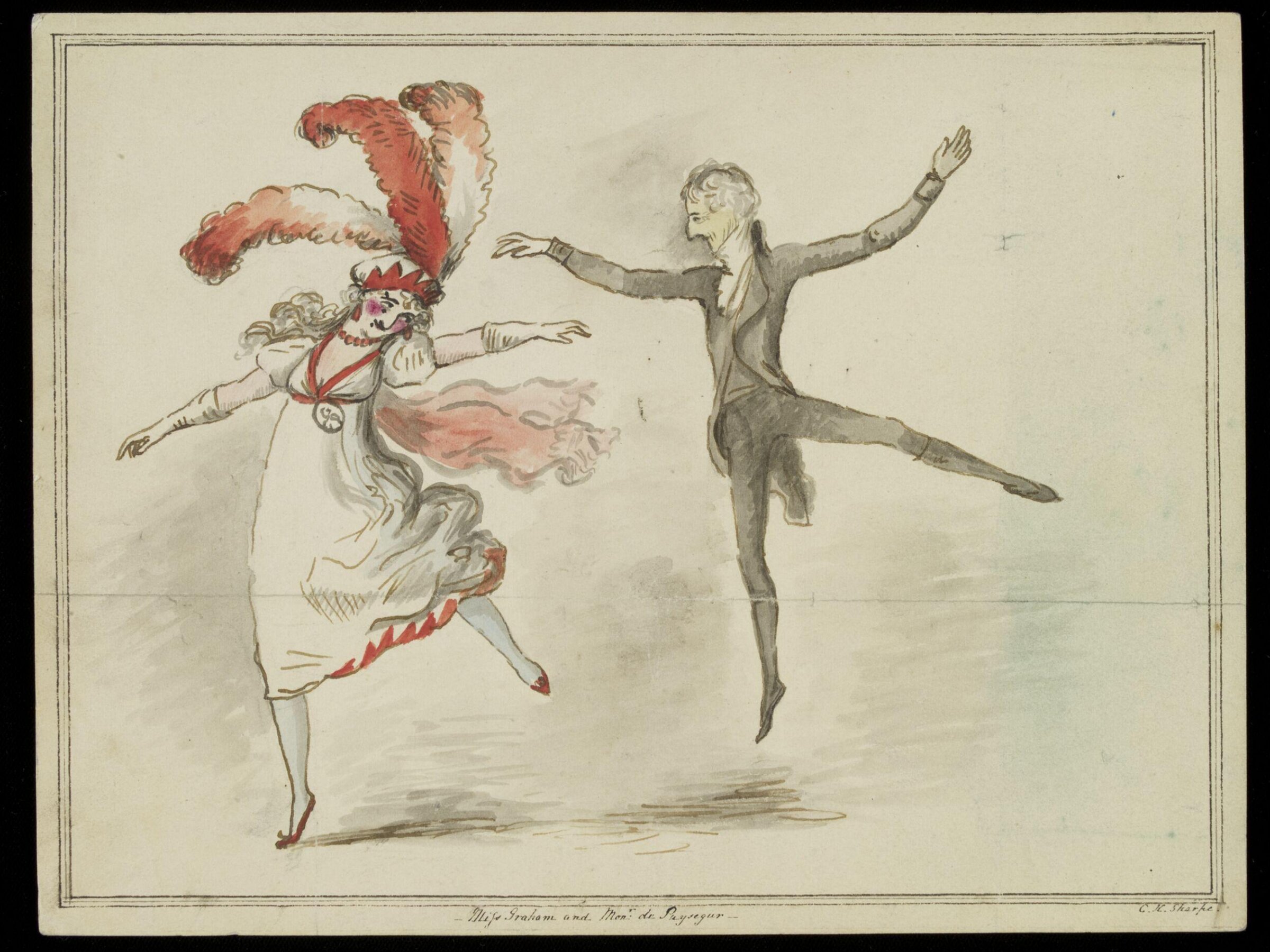 Drawing, Charles Kirkpatrick Sharpe, 1797