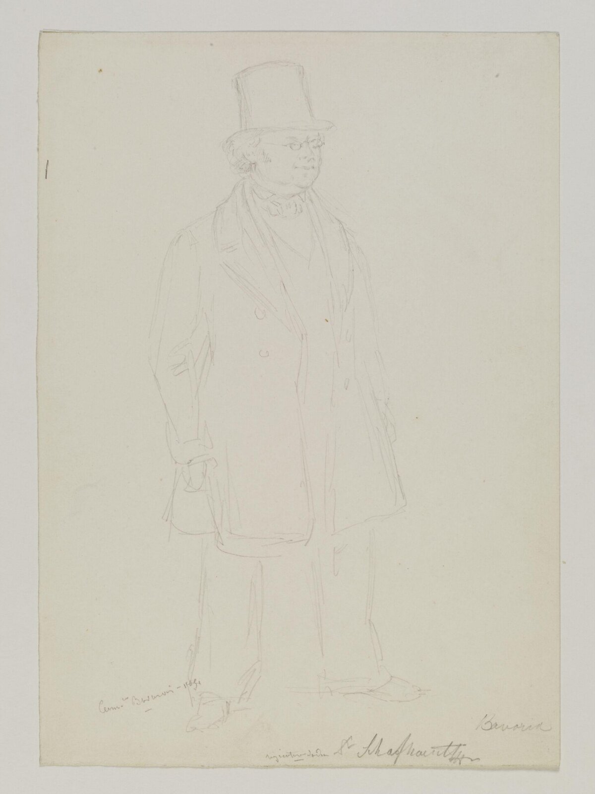 Drawing, Prosper Lafaye, 1851