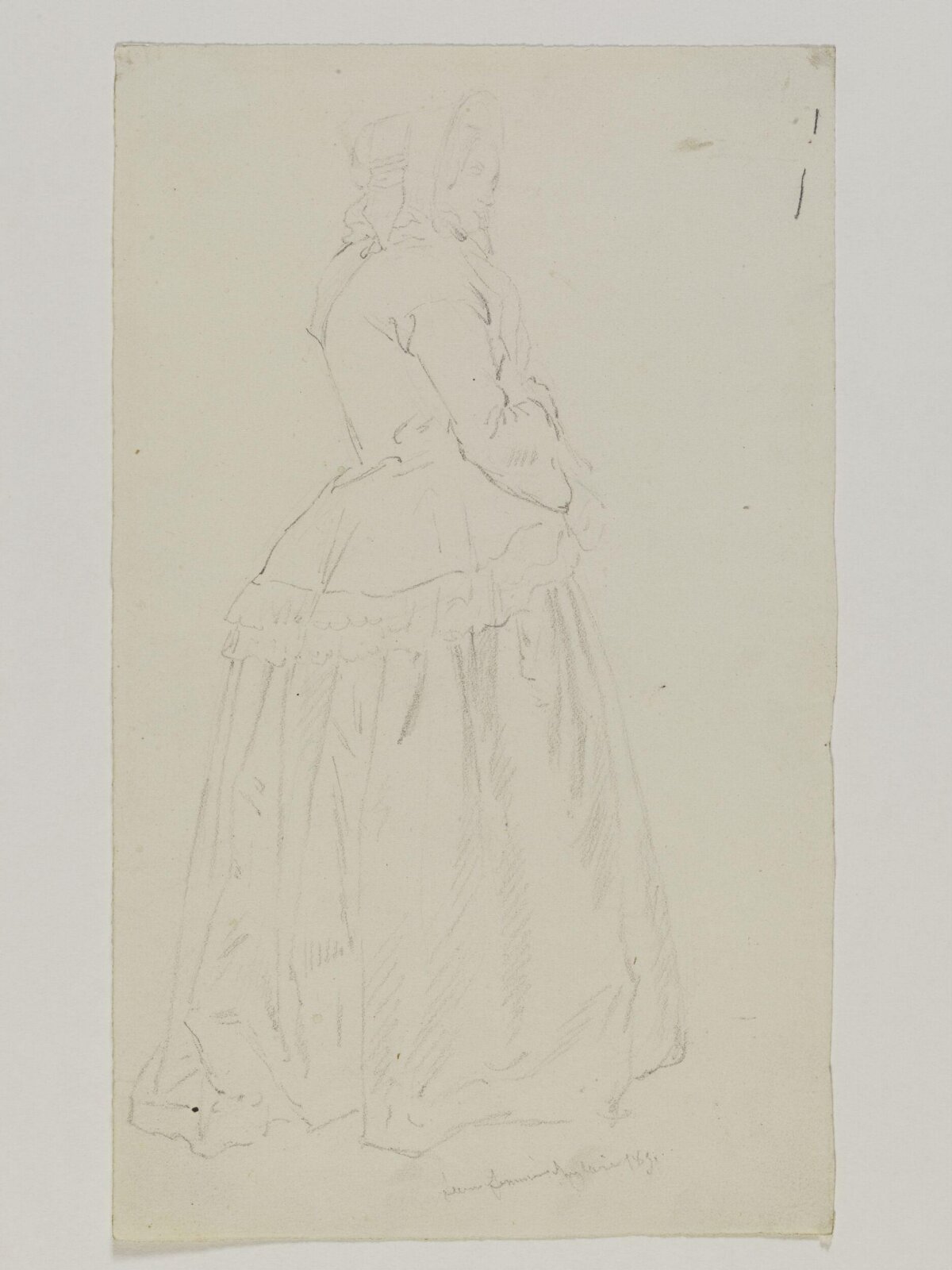 Drawing, Prosper Lafaye, 1851