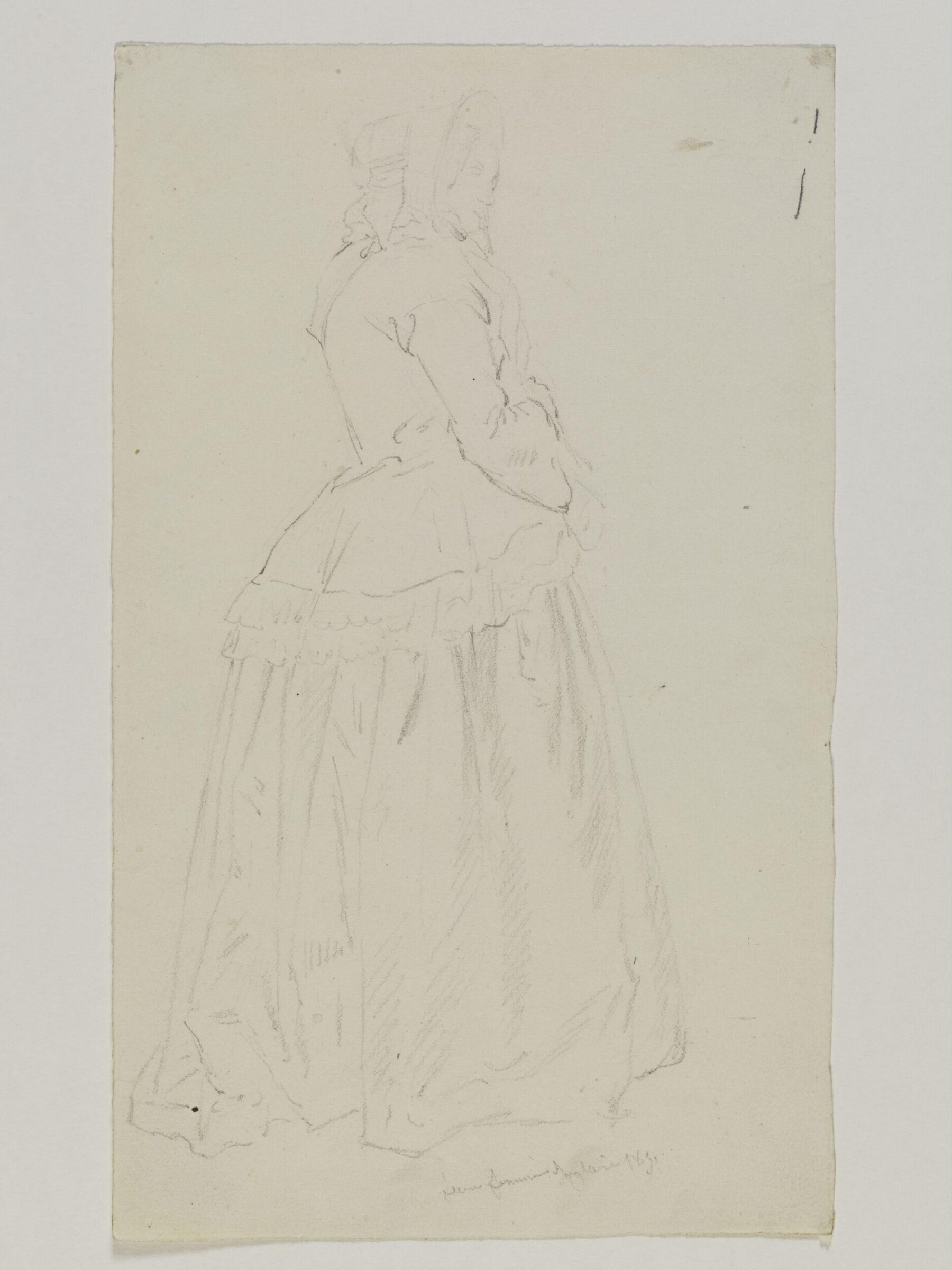 Drawing, Prosper Lafaye, 1851
