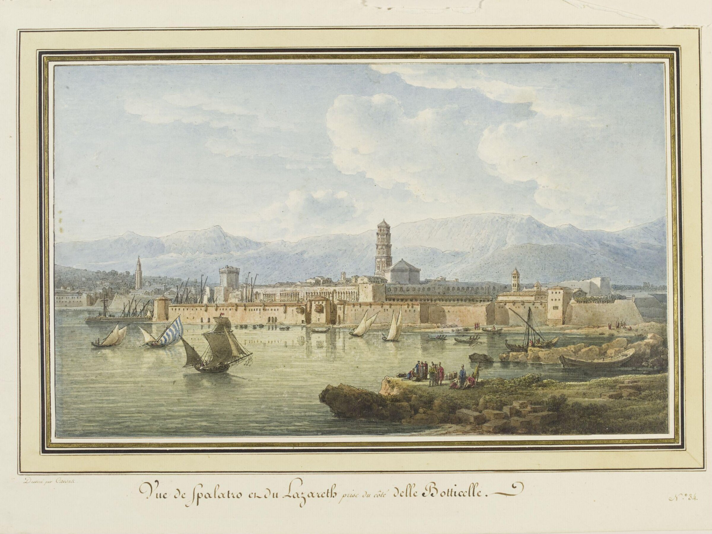 Voyage Pittoresque et Historique de l'Istrie et de la Dalmatie, Cassas, ca. 1782