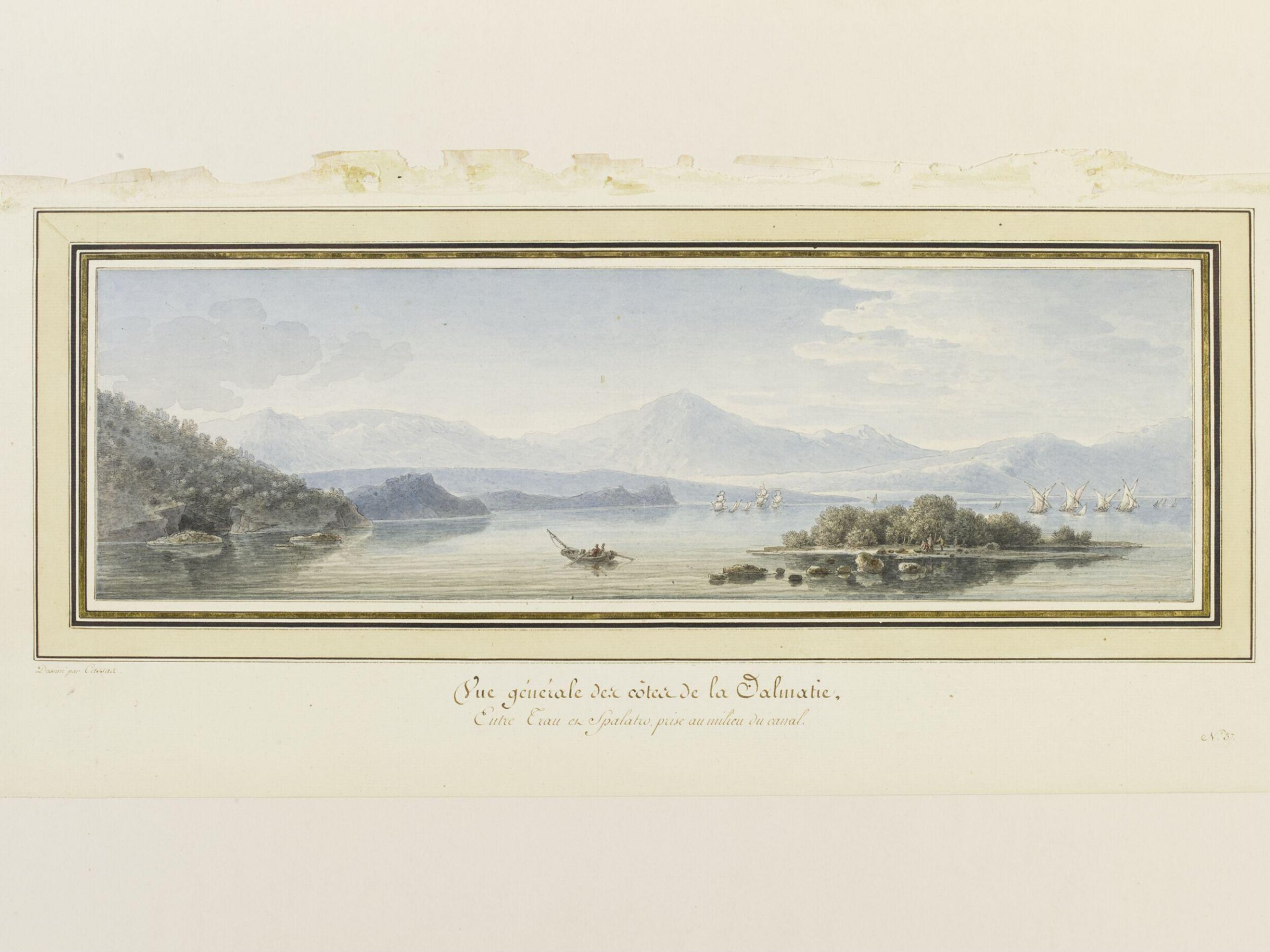 Voyage Pittoresque et Historique de l'Istrie et de la Dalmatie, Cassas, ca. 1782