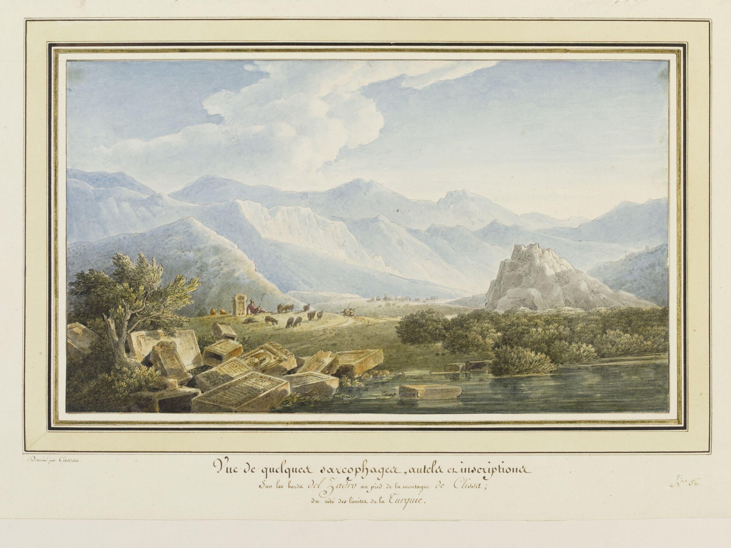 Voyage Pittoresque et Historique de l'Istrie et de la Dalmatie, Cassas, ca. 1782
