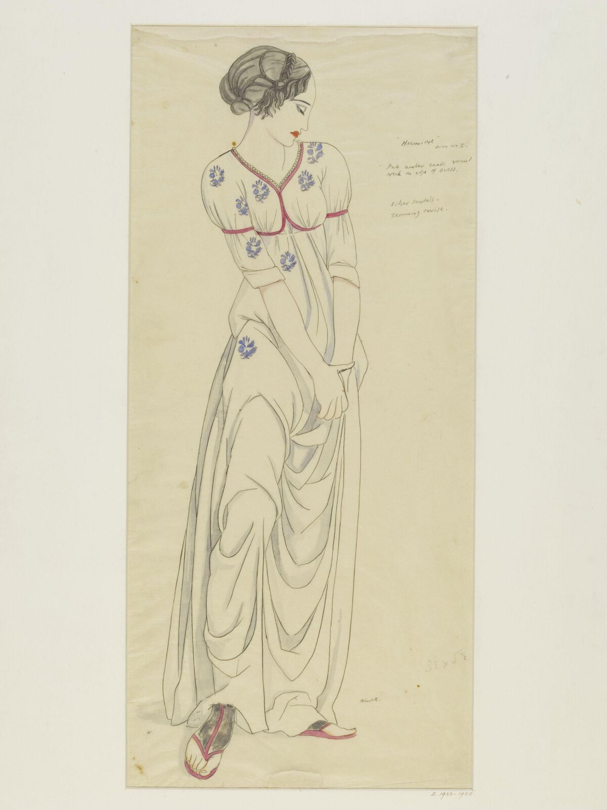Drawing, Albert Daniel Rutherston, 1912