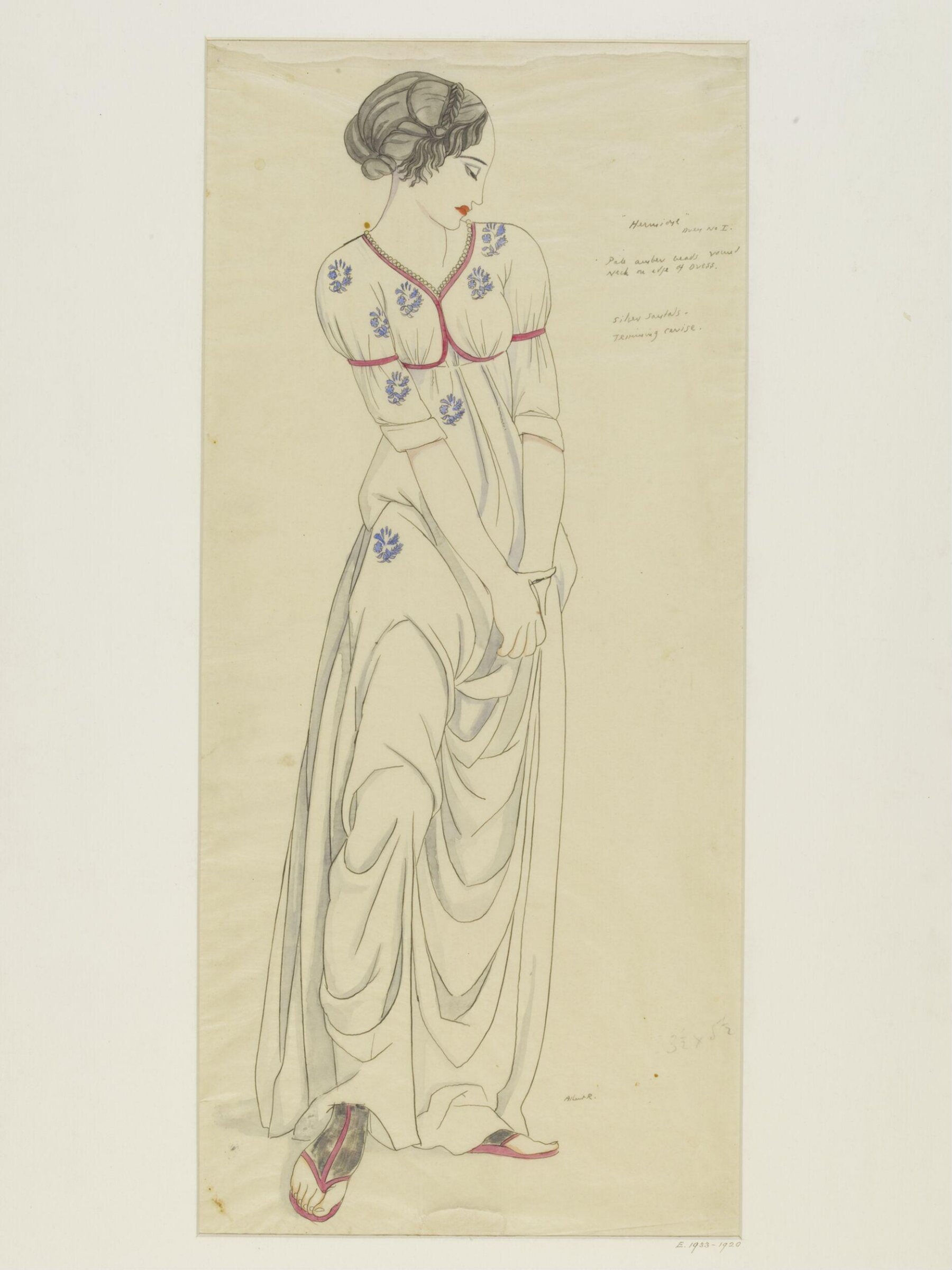 Drawing, Albert Daniel Rutherston, 1912