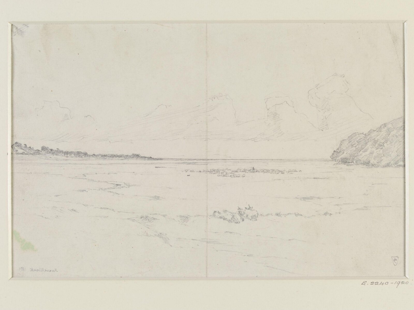 Drawing, Frank Short, 1891