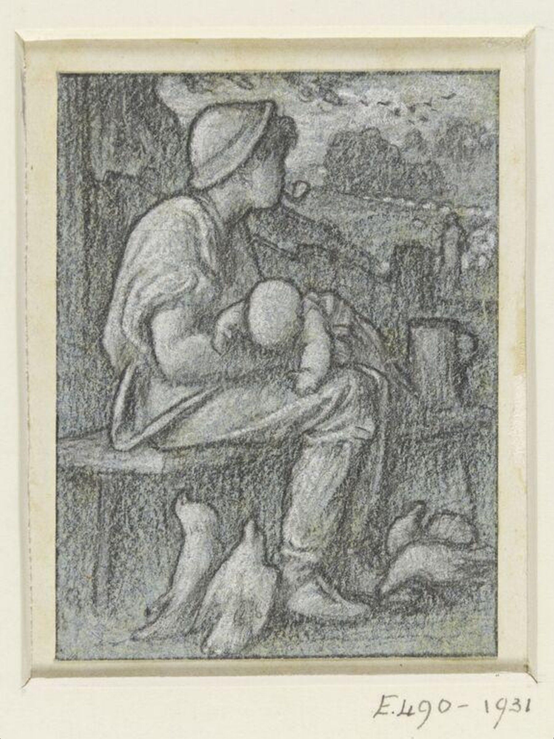 Drawing, Frederic Lord Leighton, 1880s