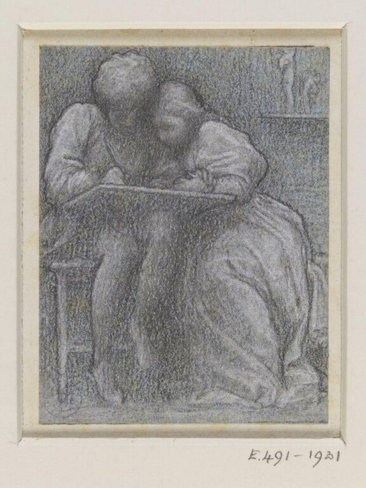 Drawing, Frederic Lord Leighton, 1880s