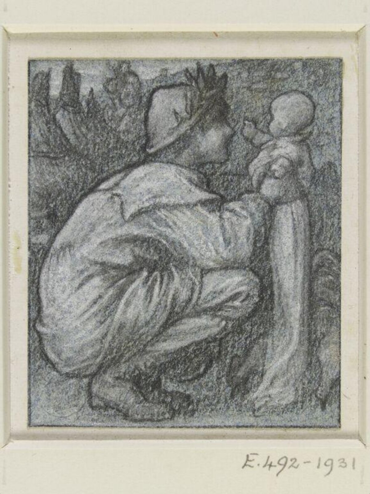Drawing, Frederic Lord Leighton, 1880s