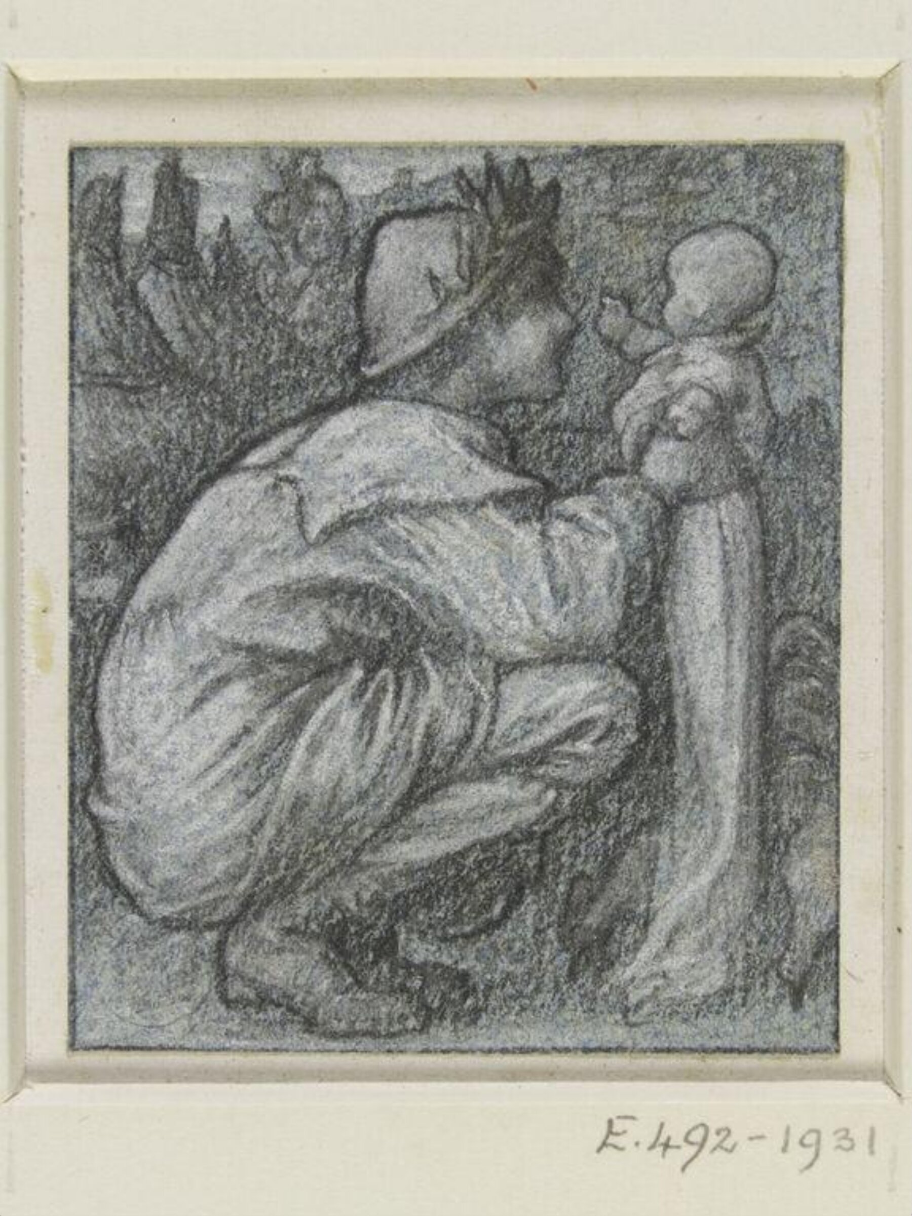 Drawing, Frederic Lord Leighton, 1880s