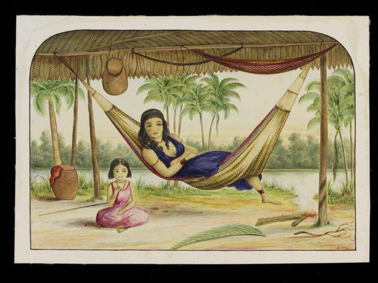 On Pacific Shores, E. H. L., late 19th century