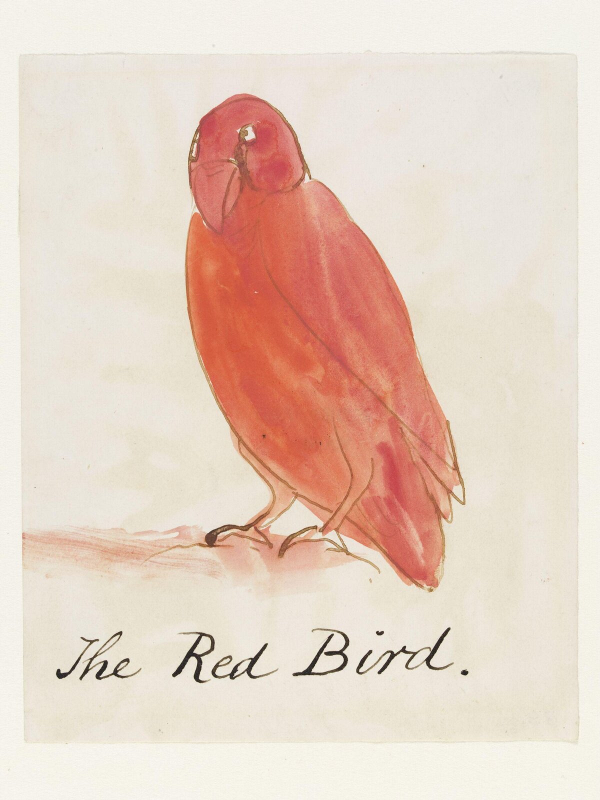 Drawing, Edward Lear, c.1880