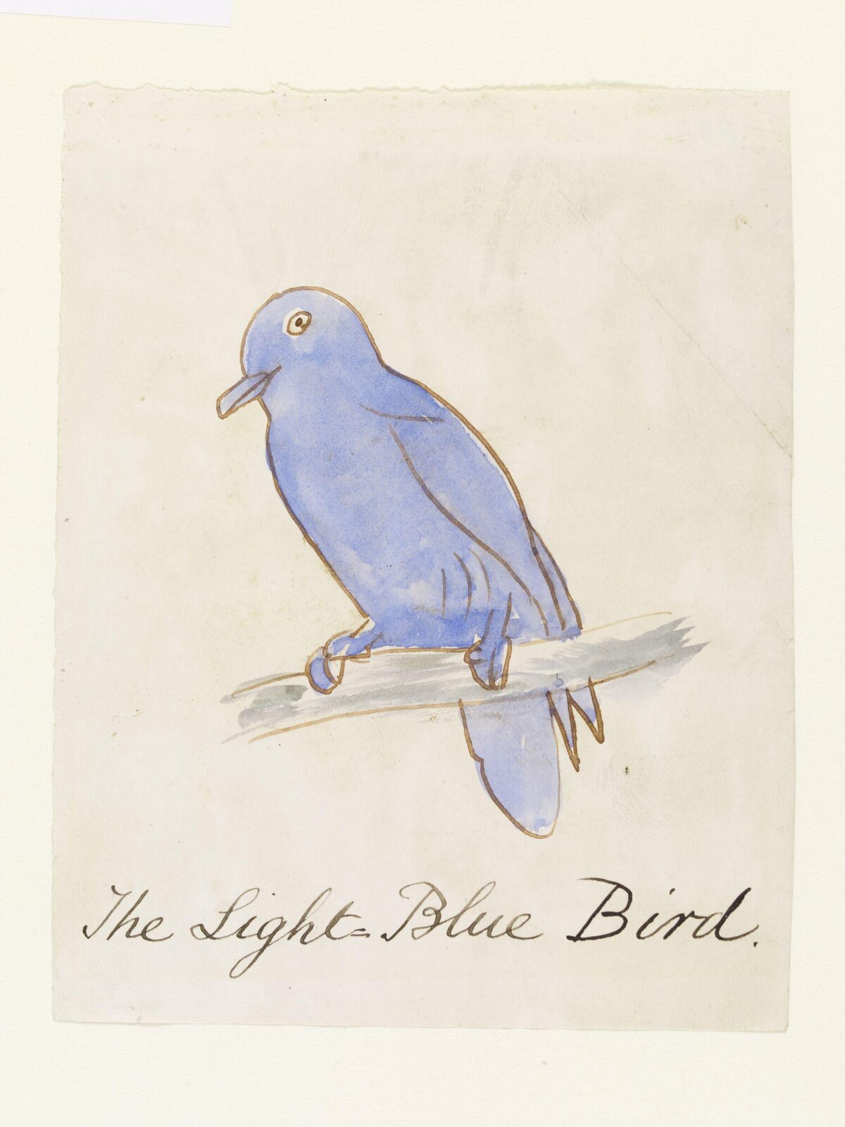 Drawing, Edward Lear, c.1880