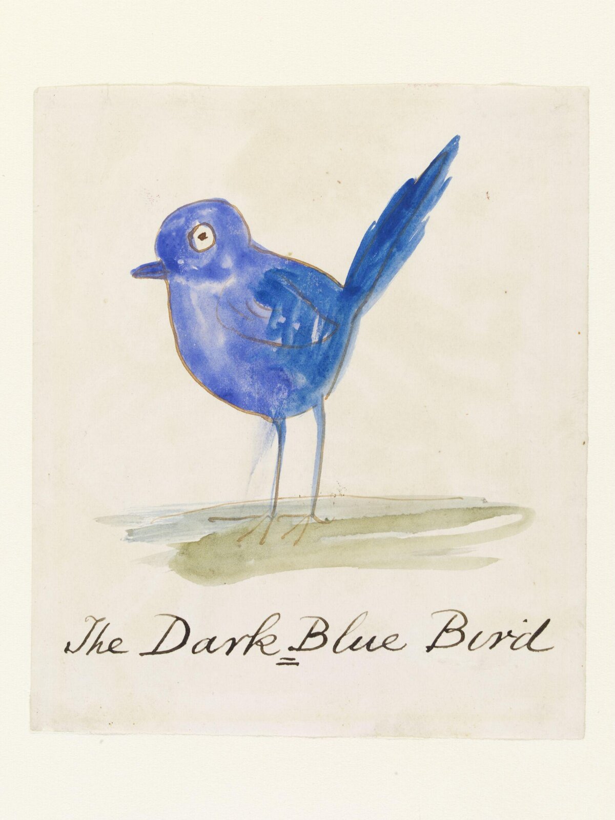 Drawing, Edward Lear, c.1880