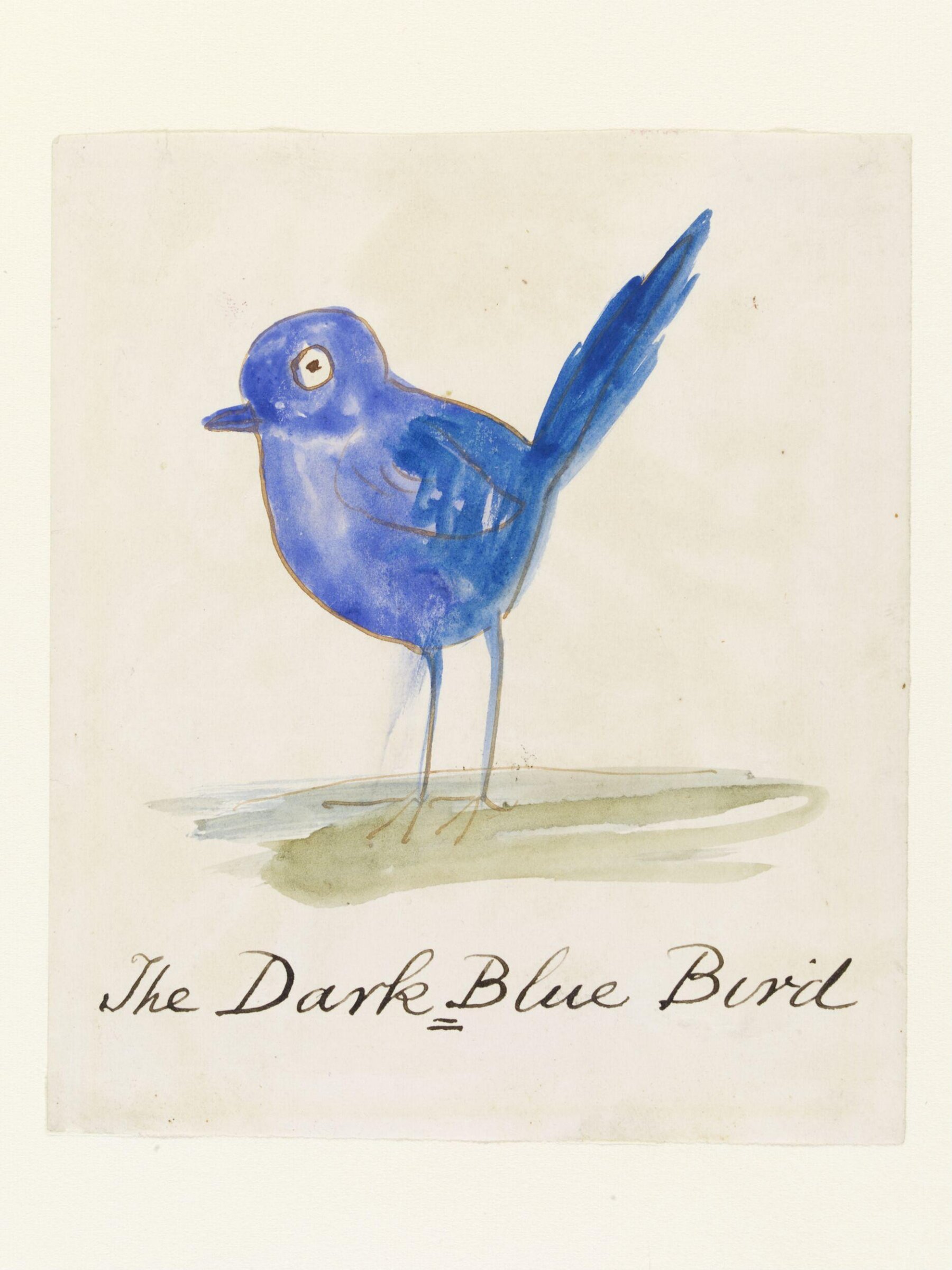 Drawing, Edward Lear, c.1880