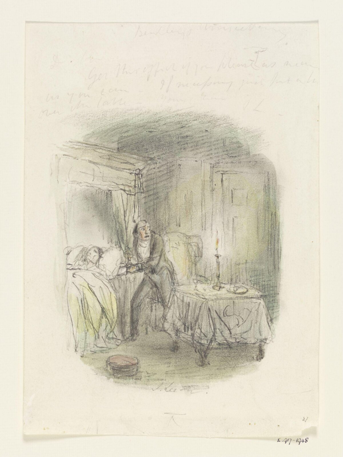 Drawing, Leech, 1846