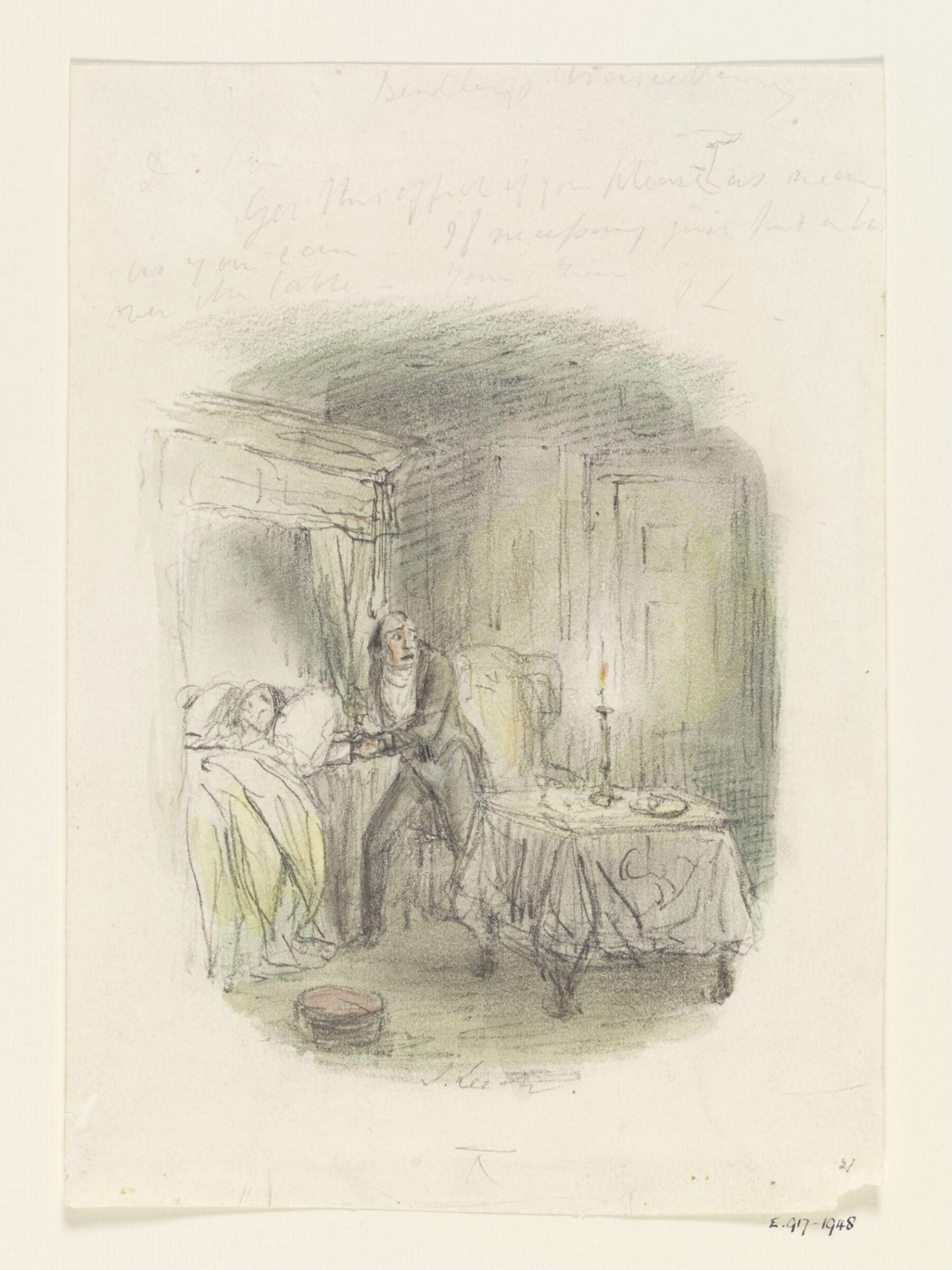 Drawing, Leech, 1846