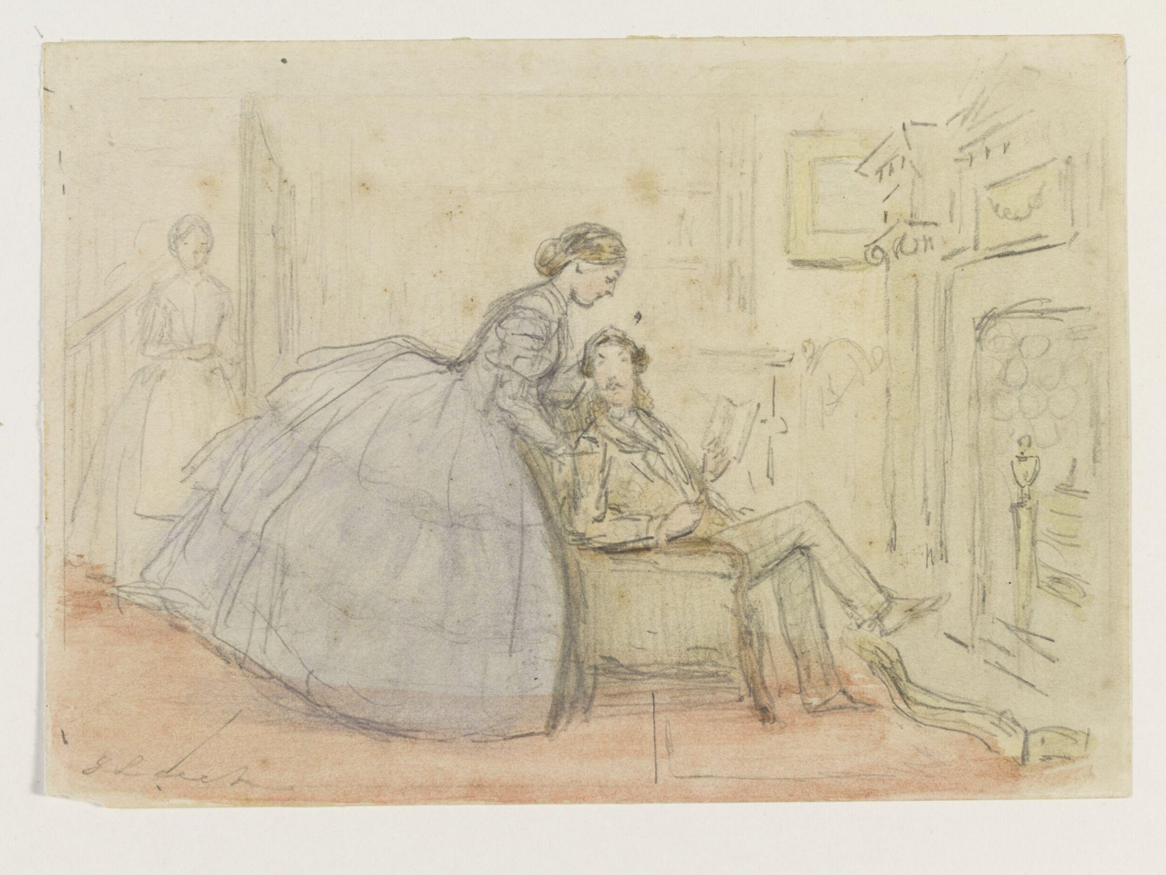 Drawing, Leech, 1864