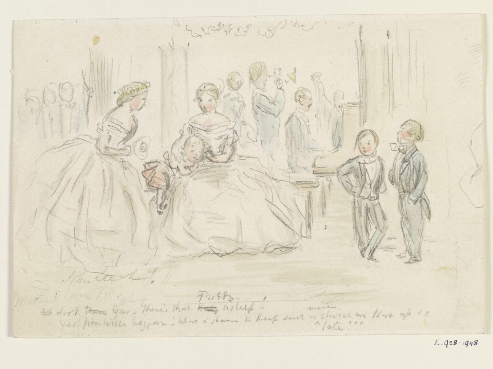 Drawing, Leech, 1864