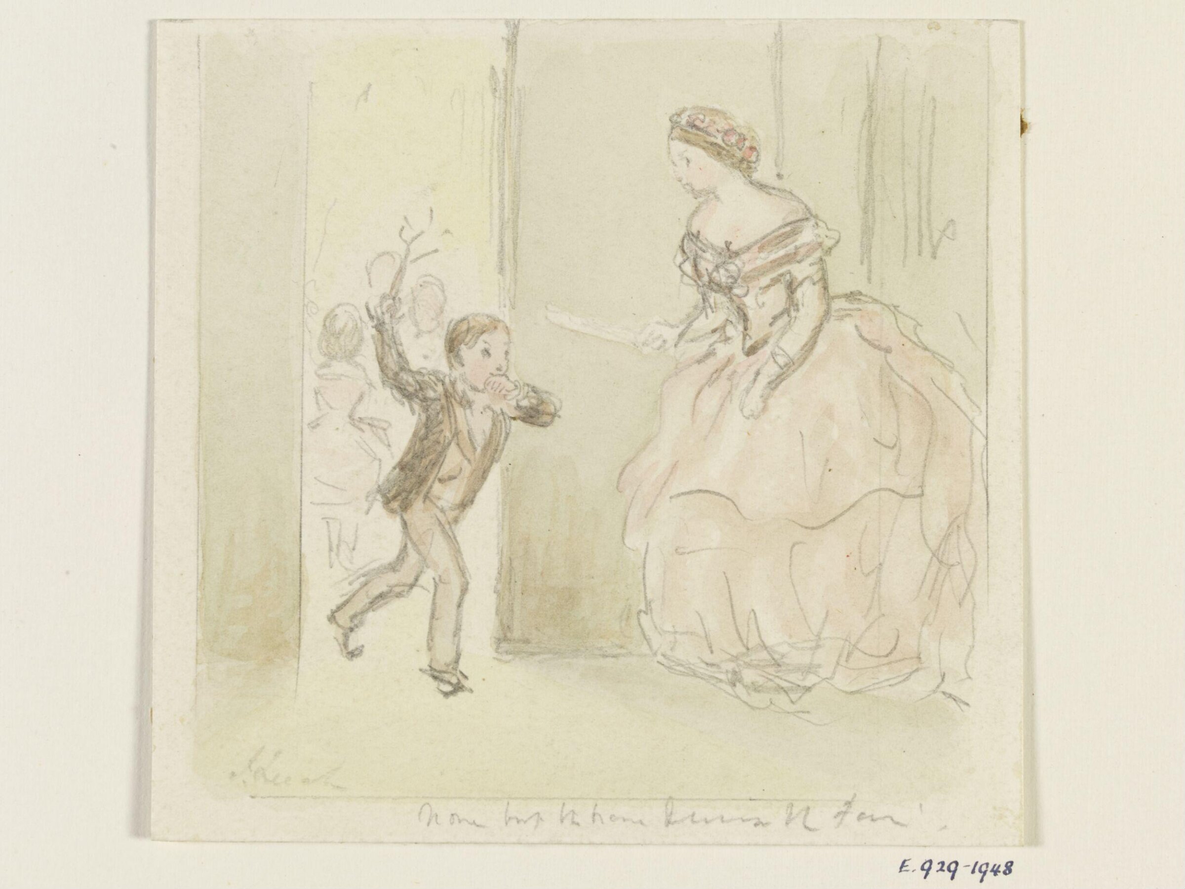 Drawing, Leech, 1864