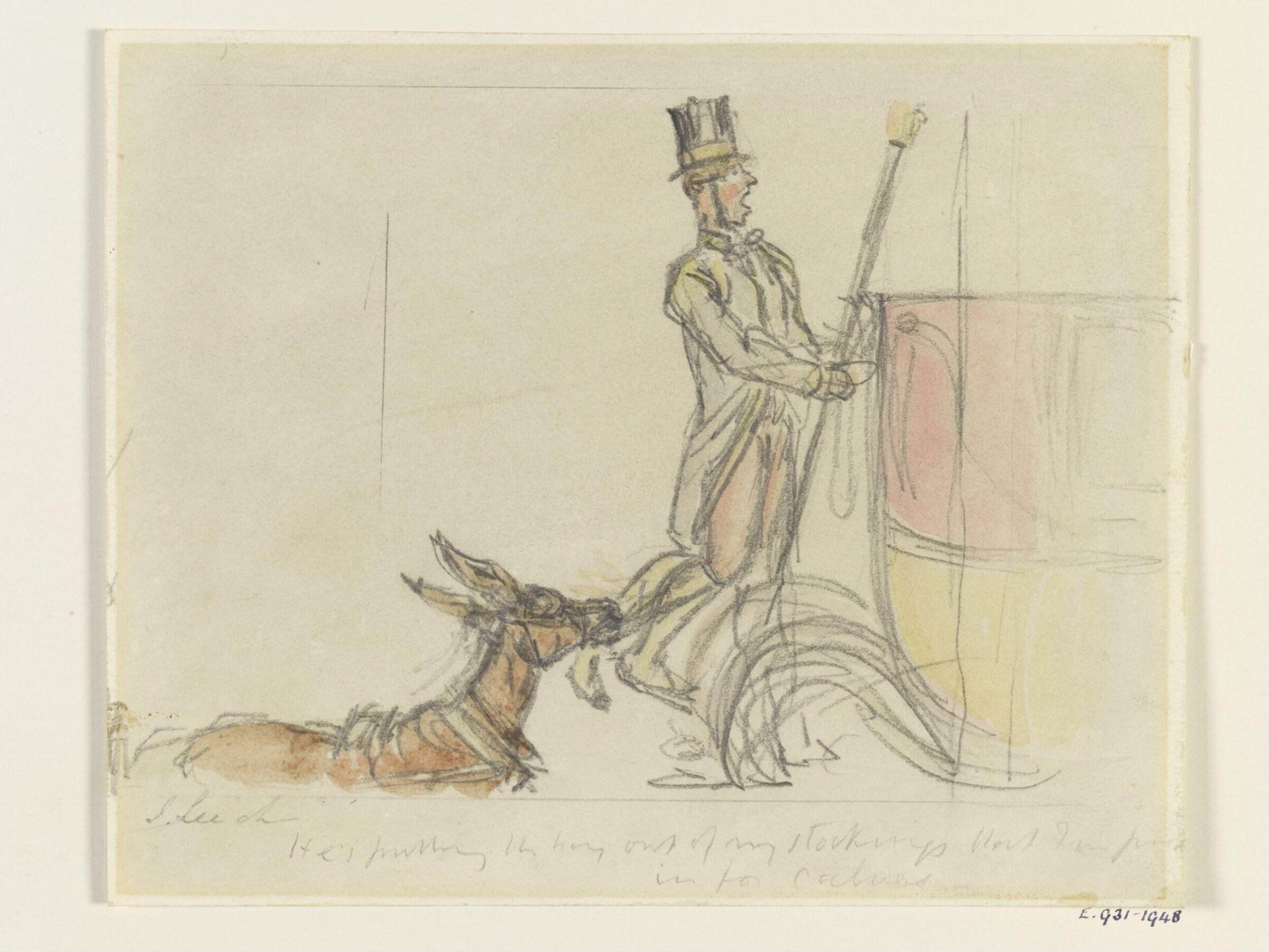 Drawing, Leech, 1864