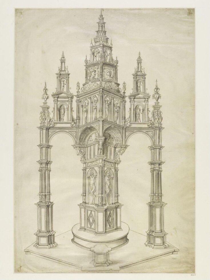 Design for a free-standing structure | V&A Explore The Collections