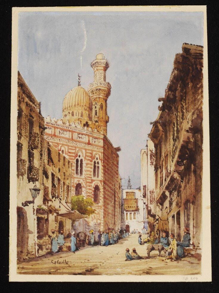 Sharia Bab al-Wazir with the Madrasah and Tomb of Sultan Shaban II (Umm al-Sultan) top image