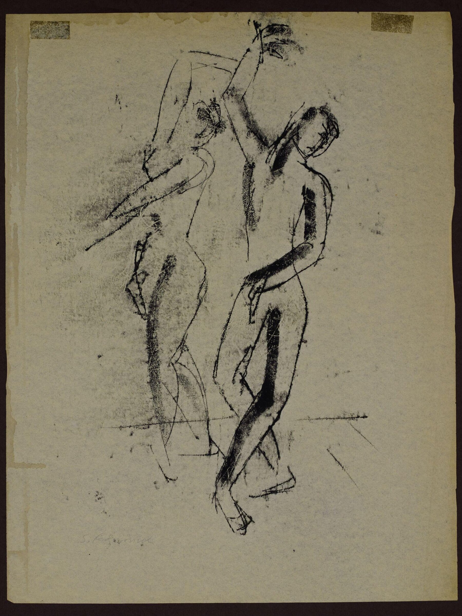 Drawing, Sophie Fedorovitch, ca. 1946