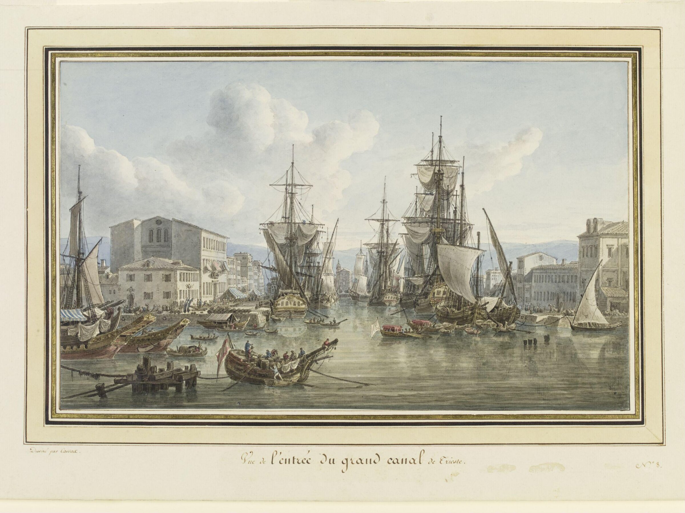 Voyage Pittoresque et Historique de l'Istrie et de la Dalmatie, Cassas, ca. 1782